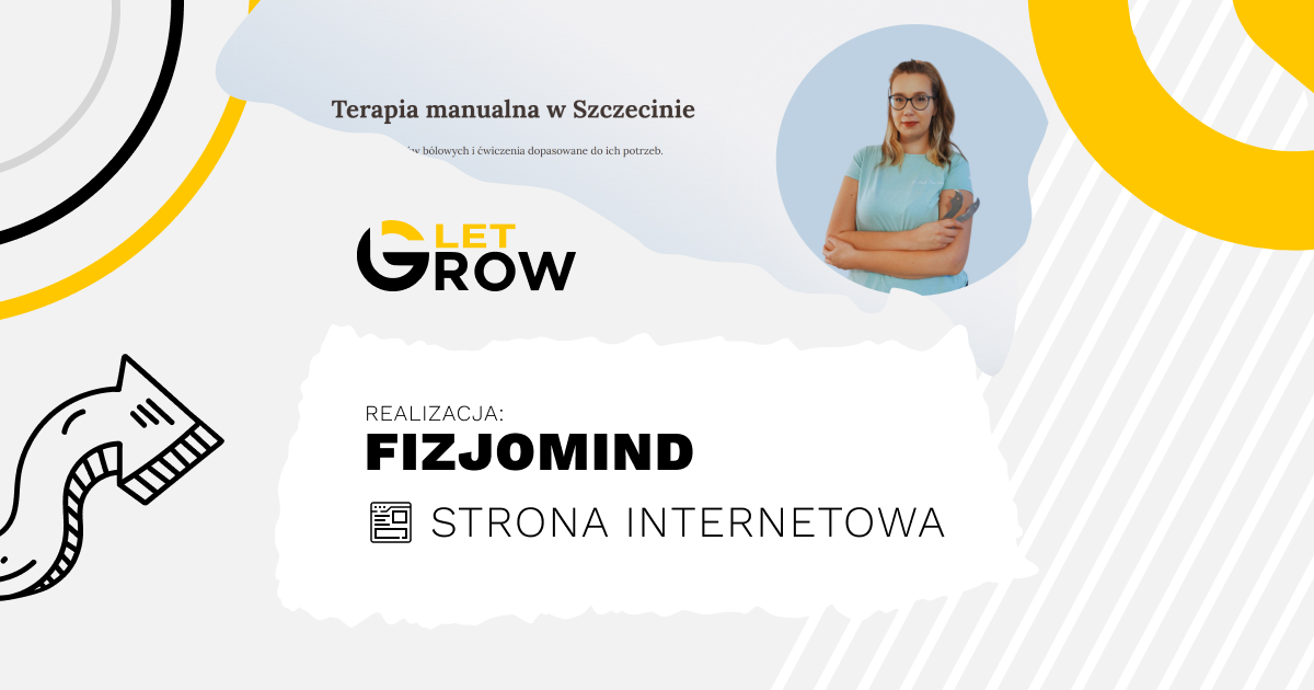 Cover realizacji strony na WordPress dla fizjomind