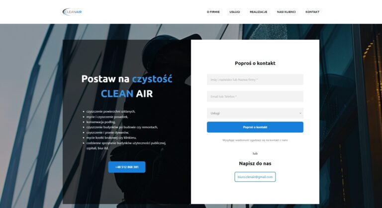 Obraz przedstawiający podstronę kontaktu