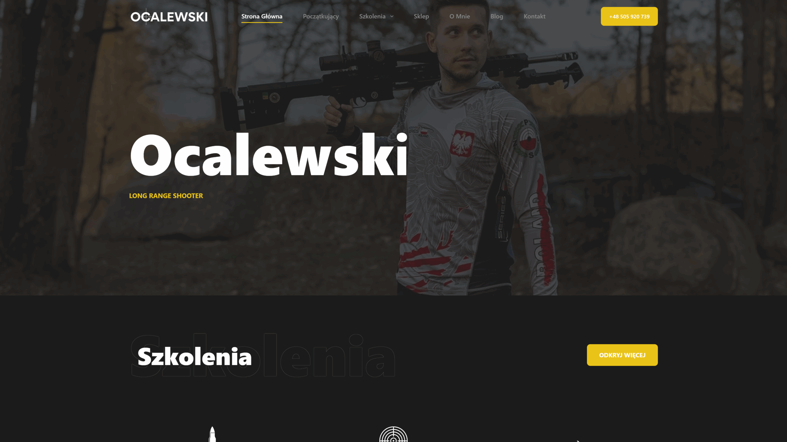 Obraz prezentujący sekcję główną