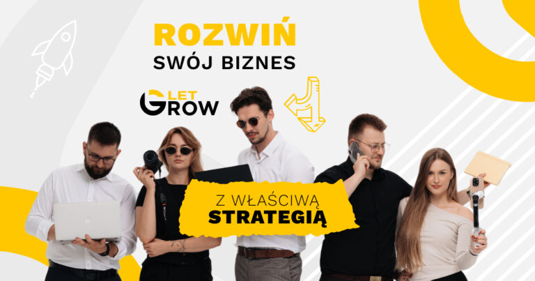 Zespół LetGrow - rozwiń swój biznes z LetGrow