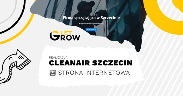 Cover image realizacji strony dla Clean Air Szczecin