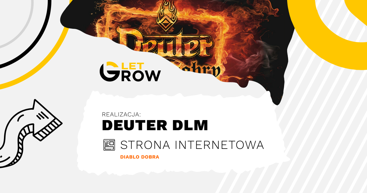 Cover realizacji strony deuter dlm drukarni diablo dobrej